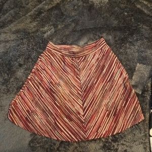 Mini flare skirt